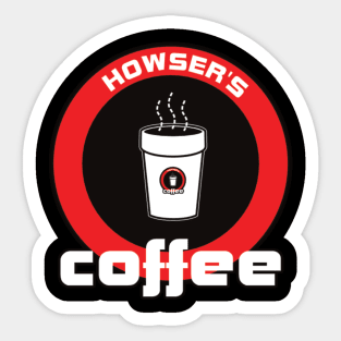 Howser's Coffee Employee Shirt and/or Mug Sticker